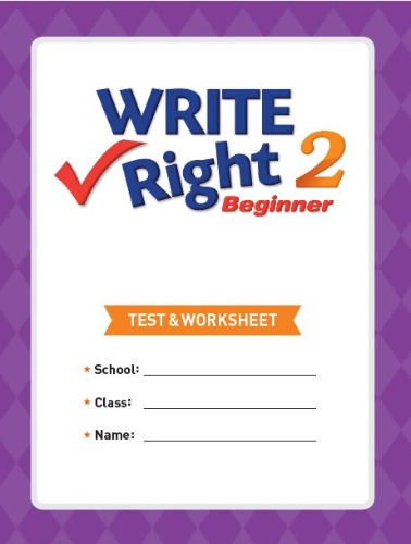 [Ne_Build&amp;Grow] Write Right Beginner 2 Test &amp; Worksheet